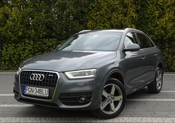 Audi Q3 cena 66700 przebieg: 152735, rok produkcji 2014 z Gniezno małe 301